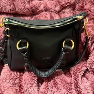 Dooney and Bourke Micro Florentine Black on Black